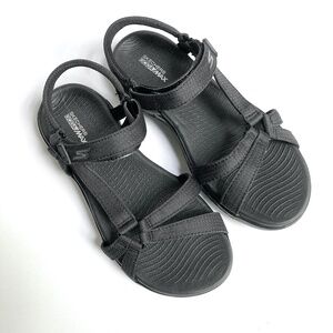 SKECHERS GOGA MAX Strap Sandals Women's Size 8